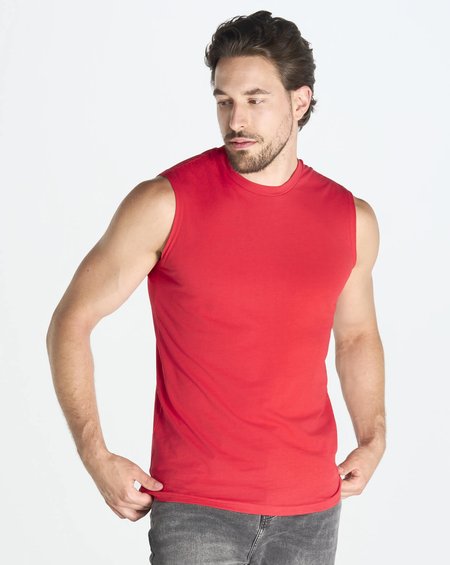 Koszulka męska bez rękawów JHK TSUA TNK – tank top, 100% bawełna