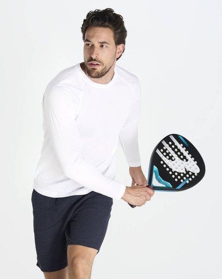 Koszulka sportowa męska JHK Sport Man LS – długi rękaw, poliester z recyklingu