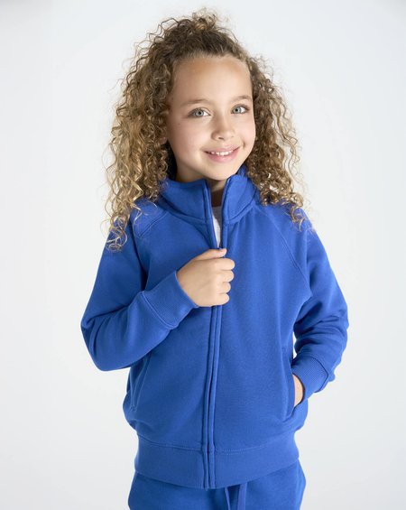 Bluza dziecięca JHK SWRK FUZIP – rozpinana bluza dresowa 290 g/m²